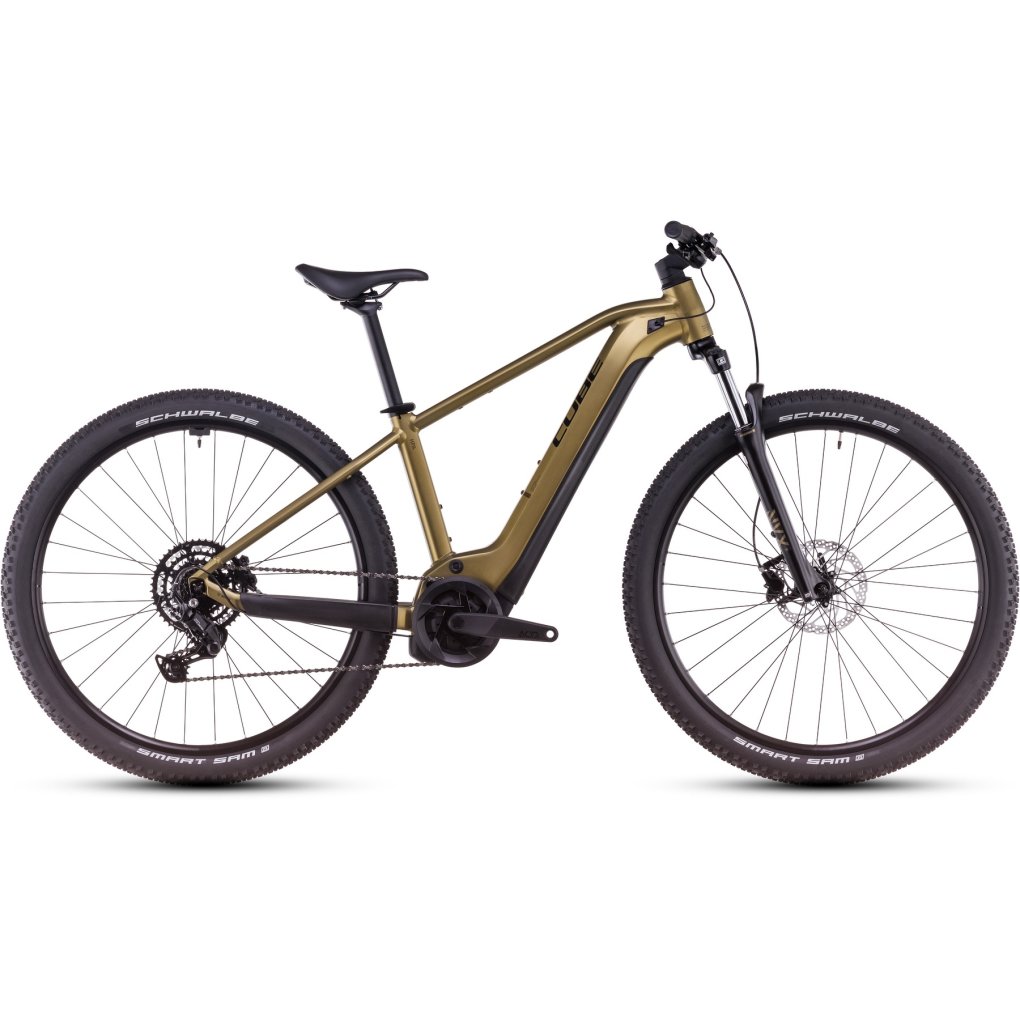 reaction-hybrid-performance-goldenlime-black-1-1730561.jpg CUBE REACTION HYBRID Performance 625 - Electric Mountain Bike - 2025 - 29" - goldenlime / black - Image 1