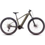 CUBE REACTION HYBRID Pro 800 - Electric Mountain Bike - 2025 - 27.5" - dustyolive / gold