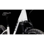 CUBE REACTION HYBRID SLT 800 - Easy Entry Electric Mountain Bike - 2025 - 27.5" - metallicwhite / black - Image 9
