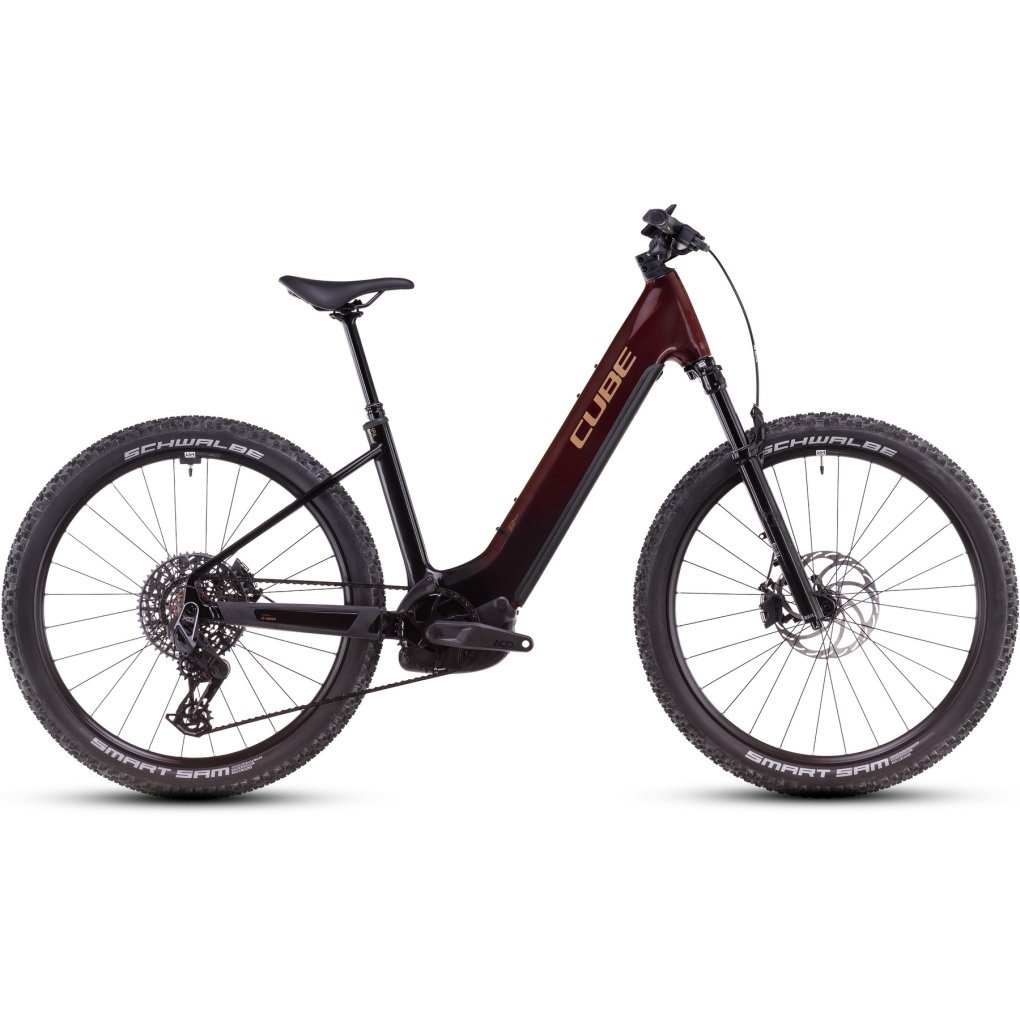 reaction-hybrid-slt-ee-solareclipse-bronze-1-1756415.jpg CUBE REACTION HYBRID SLT 800 - Easy Entry Electric Mountain Bike - 2025 - 27.5" - solareclipse / bronze - Image 1