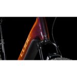 CUBE REACTION HYBRID SLT 800 - Easy Entry Electric Mountain Bike - 2025 - 27.5" - solareclipse / bronze - Image 8