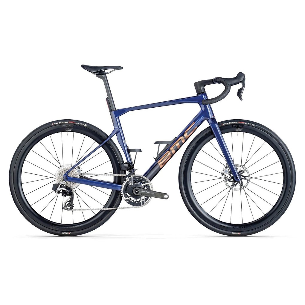 roadmachine-01-one-metallic-blue-carbon-1-1864574.jpg BMC ROADMACHINE 01 ONE - Carbon Roadbike - 2026 - Metallic Blue Carbon - Image 1
