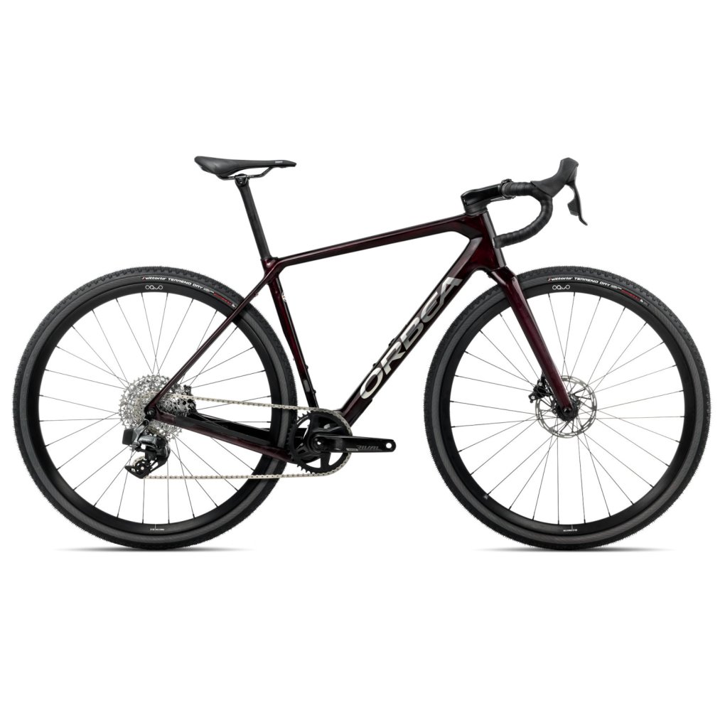 s150ttcc-orbea-terra-31eteam-1x-red-1846881.jpg Orbea TERRA M31eTEAM 1X - Rival XPLR AXS Gravel Bike - 2025 - Wine Red Carbon View (gloss) - Image 1