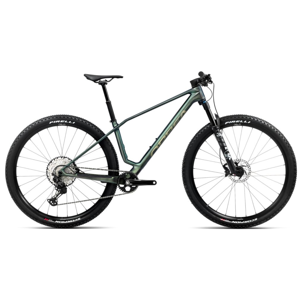 s219ttcc-orbea-alma-m20-green-1845434.jpg Orbea ALMA M20 Mountain Bike - 2025 - Seaweed Carbon View (matt/gloss) - Image 1