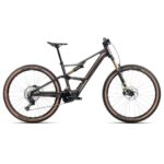 Orbea RISE SL M10 Electric Mountain Bike - 2025 - Cosmic Carbon View - Golden Sand (gloss)