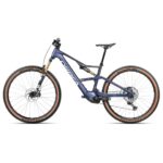 Orbea RISE SL M10 Electric Mountain Bike - 2025 - Tanzanite Carbon - Carbon Raw (matt) - Image 3