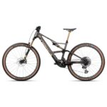 Orbea RISE SL M-LTD Electric Mountain Bike - 2025 - Cosmic Carbon View - Golden Sand (gloss - Image 3
