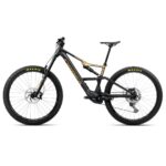 Orbea RISE LT H20 Electric Mountain Bike - 2025 - Diamond Black - Splash Olive Green (matt) - Image 3