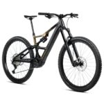 Orbea RISE LT H10 Electric Mountain Bike - 2025 - Diamond Black - Splash Olive Green (matt) - Image 4