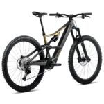 Orbea RISE LT H10 Electric Mountain Bike - 2025 - Diamond Black - Splash Olive Green (matt) - Image 5