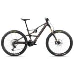 Orbea RISE LT M10 Electric Mountain Bike - 2025 - Cosmic Carbon View - Golden Sand (gloss)