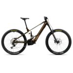 Orbea WILD M20 750Wh Electric Mountain Bike - 2025 - Caramel Carbon View (gloss) - Cream White (matt)