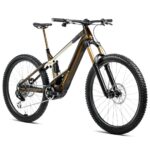 Orbea WILD M-LTD Electric Mountain Bike - 2025 - Caramel Carbon View (gloss) - Cream White (matt) - Image 3