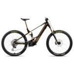 Orbea WILD M-LTD Electric Mountain Bike - 2025 - Caramel Carbon View (gloss) - Cream White (matt)