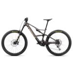 Orbea RISE LT M20 Electric Mountain Bike - 2025 - Cosmic Carbon View - Golden Sand (gloss) - Image 3