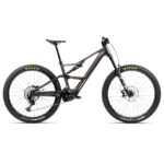Orbea RISE LT M20 Electric Mountain Bike - 2025 - Cosmic Carbon View - Golden Sand (gloss)