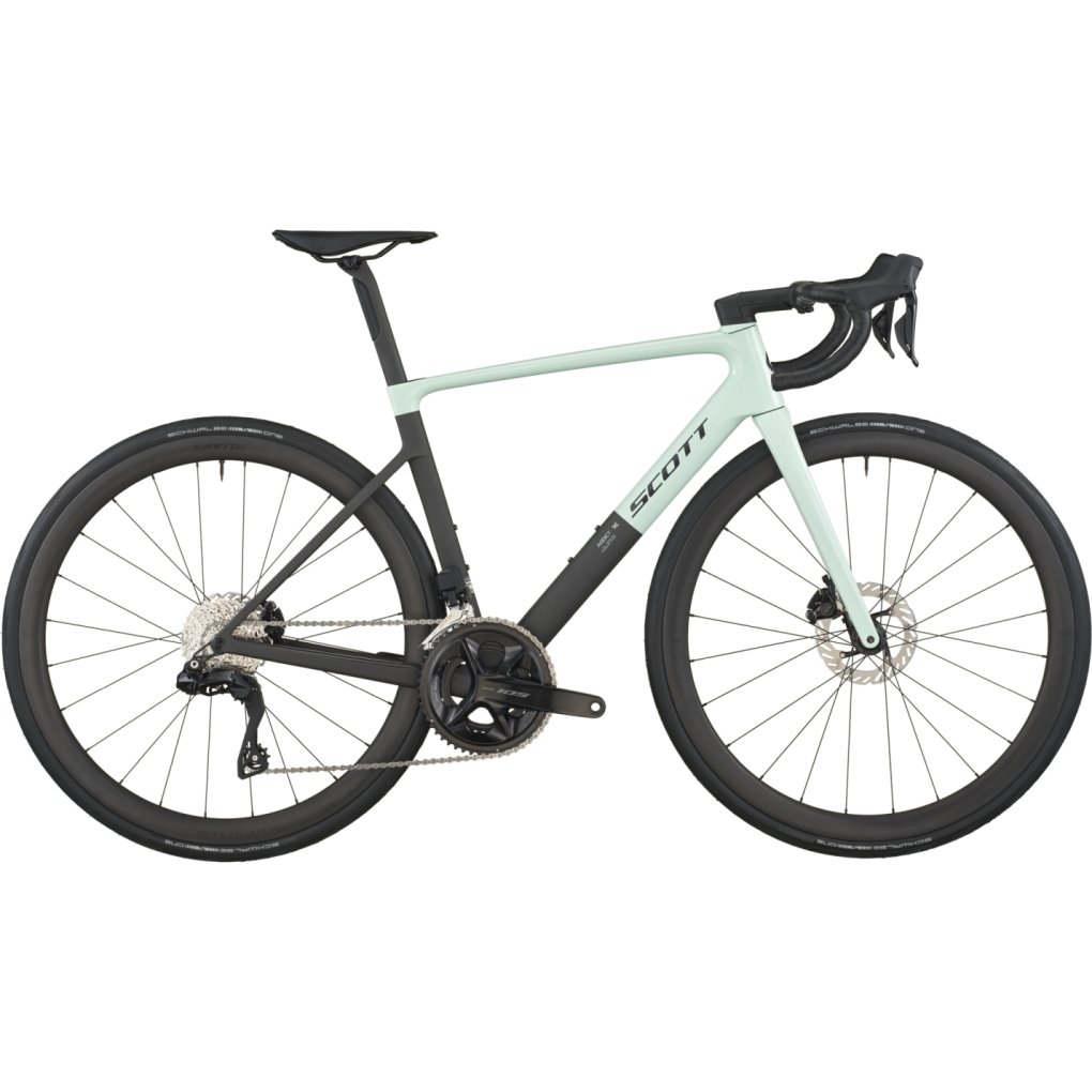 scott-addict-rc-30-01-1923281.jpg SCOTT ADDICT RC 30 - Carbon Road Bike - 2026 - frozen green / carbon black - Image 1