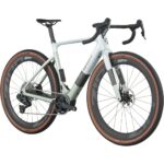 SCOTT SOLACE GRAVEL 10 - Carbon Gravel E-Bike - 2026 - pale green / beluga grey - Image 3