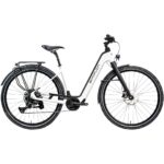 Simplon SILK 365 :eLight - Easy Entry Carbon Electric Trek Bike - 2025 - Pearl White Glossy/Black Matt