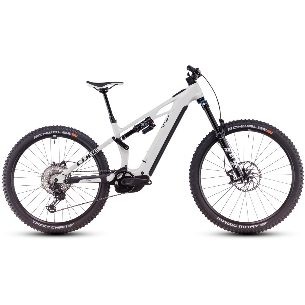 stereo-hybrid-one77-hpc-slx-desertstone-black-1-1772920.jpg CUBE STEREO HYBRID ONE77 HPC SLX 800 - Carbon Electric Mountainbike - 2025 - desertstone / black - Image 1
