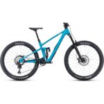 CUBE STEREO ONE55 C:62 SLX - Carbon Mountainbike - 2024 - 29" - bondiblue / grey