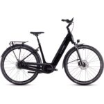 CUBE SUPREME HYBRID Comfort Pro 625 - Easy Entry Electric Bike - 2025 - 28" - grey / lunar