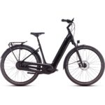 CUBE SUPREME HYBRID Comfort SLX 625 - Easy Entry Electric Bike - 2025 - black / metal
