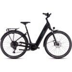 CUBE SUPREME HYBRID Pro 625 - Easy Entry Electric Bike - 2026 - 28" - black / spectral