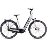 CUBE SUPREME RT HYBRID Comfort EXC 625 - Easy Entry Electric Bike - 2025 - 28" - sleekgrey / lunar