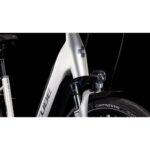 CUBE SUPREME RT HYBRID Comfort EXC 625 - Easy Entry Electric Bike - 2025 - 28" - sleekgrey / lunar - Image 7