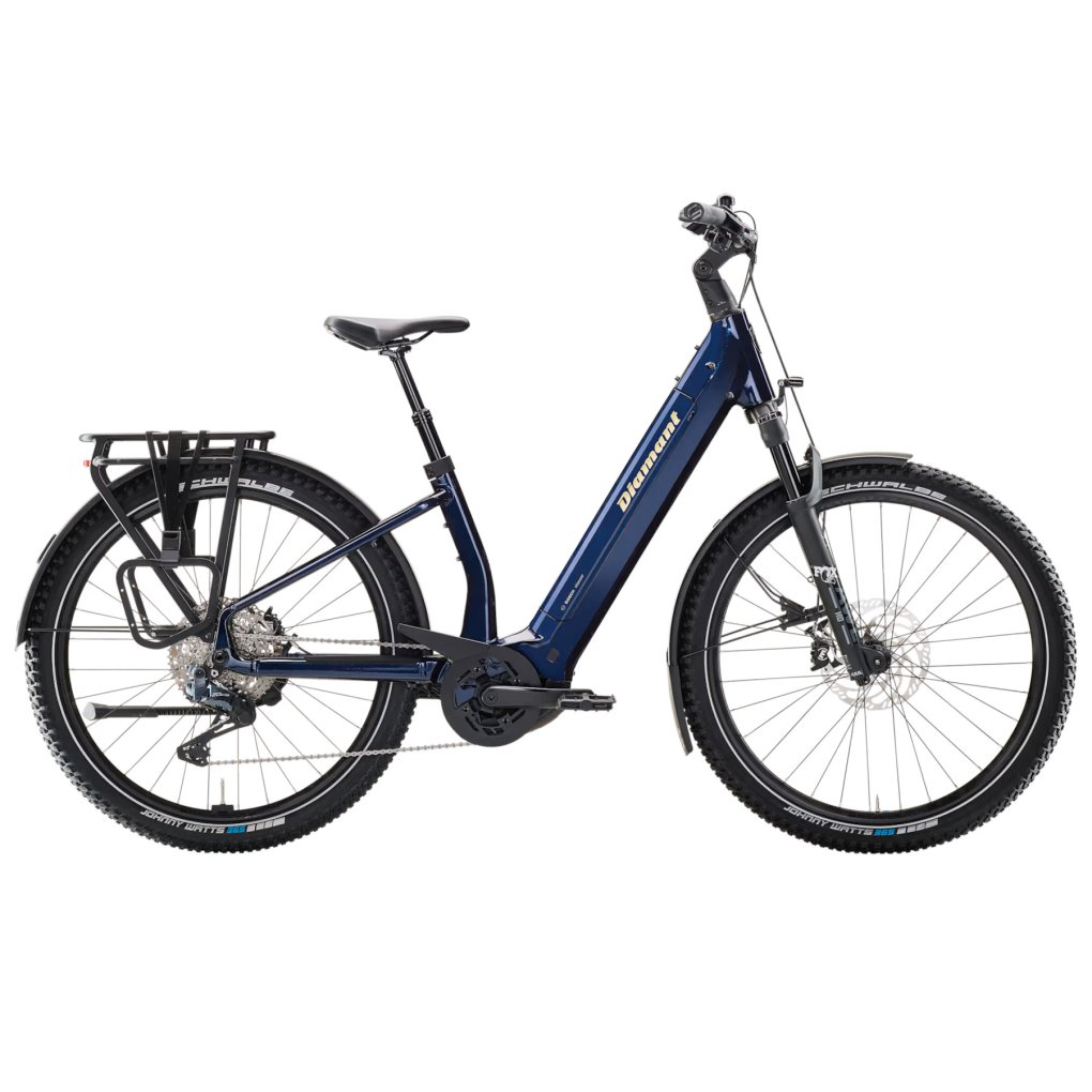 suveatrippro-1-mitternachtblau-1898559.jpg Diamant SUVEA TRIP PRO (800Wh) - 27.5" Easy Entry Electric City Bike - 2025 - mitternachtsblau - Image 1
