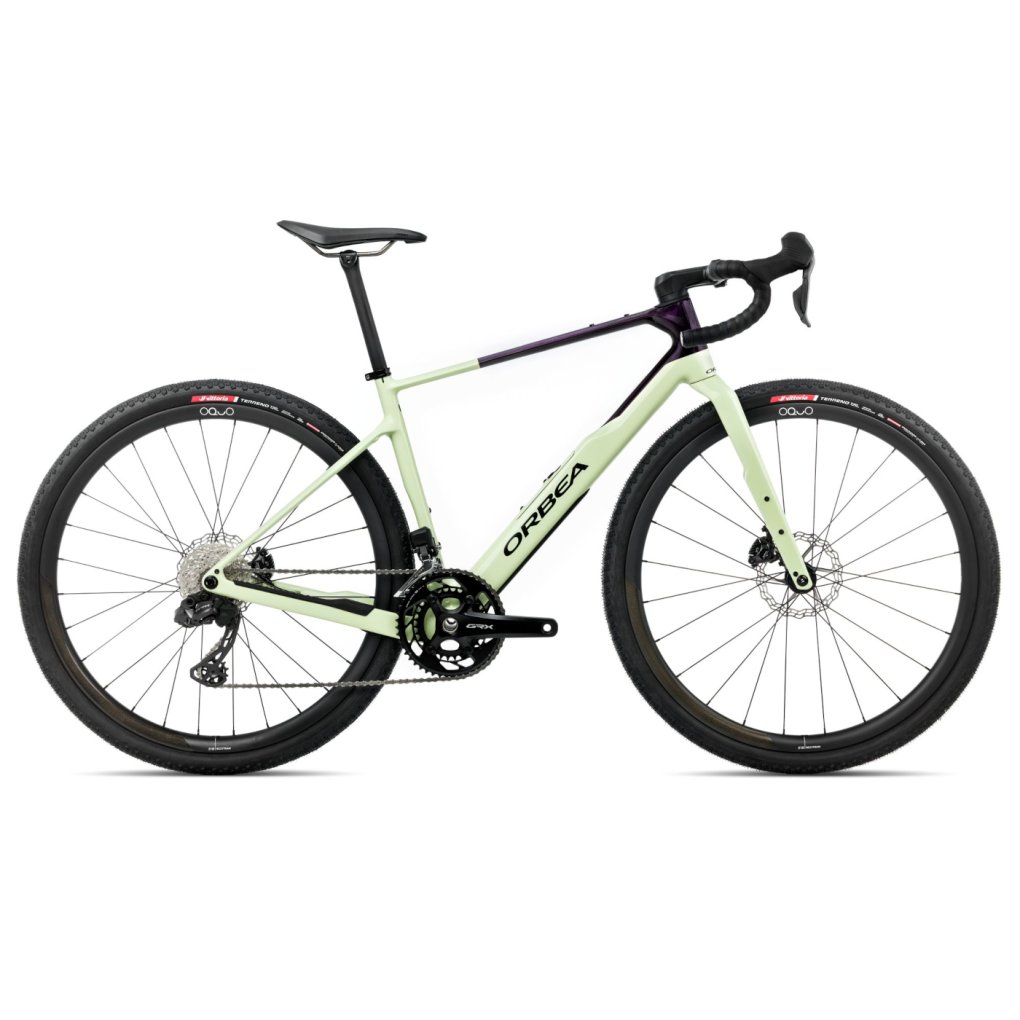 t142ttcc-orbea-terra-m20iteam-acid-1937236.jpg Orbea TERRA M20iTEAM - GRX Di2 Carbon Gravel Bike - 2026 - Acid Gum - Fantasy Purple Carbon (gloss) - Image 1