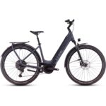 CUBE TOURING HYBRID Pro 625 - Easy Entry Electric Touring Bike - 2025 - metallicgrey / chrome