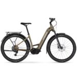 Haibike TREKKING 6.5 LOW i600Wh - 27.5'' Easy Entry Electric Trek Bike - 2025 - toffee/sand