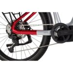 Haibike TREKKING 7 HIGH - 27.5'' Electric Trek Bike - 2025 - soft grey/red/blue - glossy - Image 5