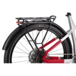 Haibike TREKKING 7 HIGH - 27.5'' Electric Trek Bike - 2025 - soft grey/red/blue - glossy - Image 6