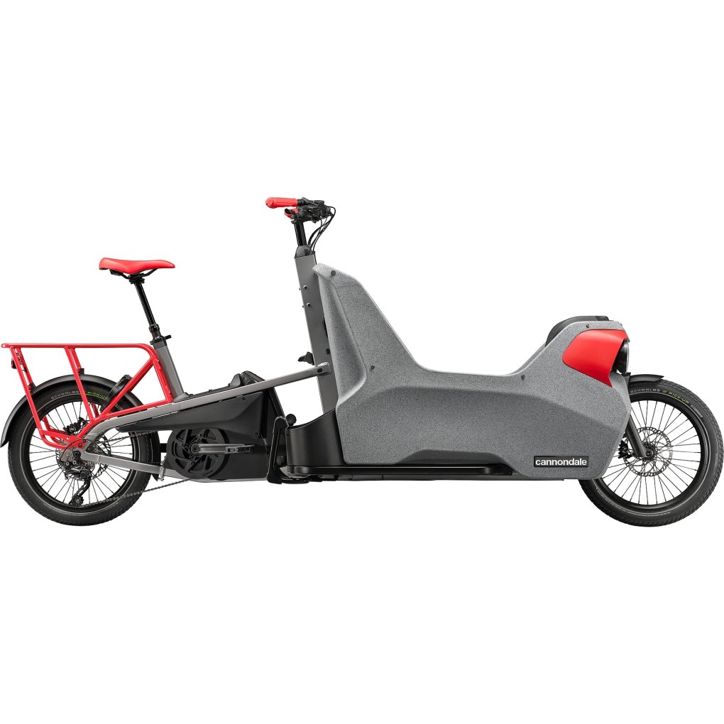 wonderwagen-neo-2-grey-1-1554845.jpg Cannondale WONDERWAGEN Neo 2 - 20" Electric Cargo Bike - 2023 - grey - Image 1