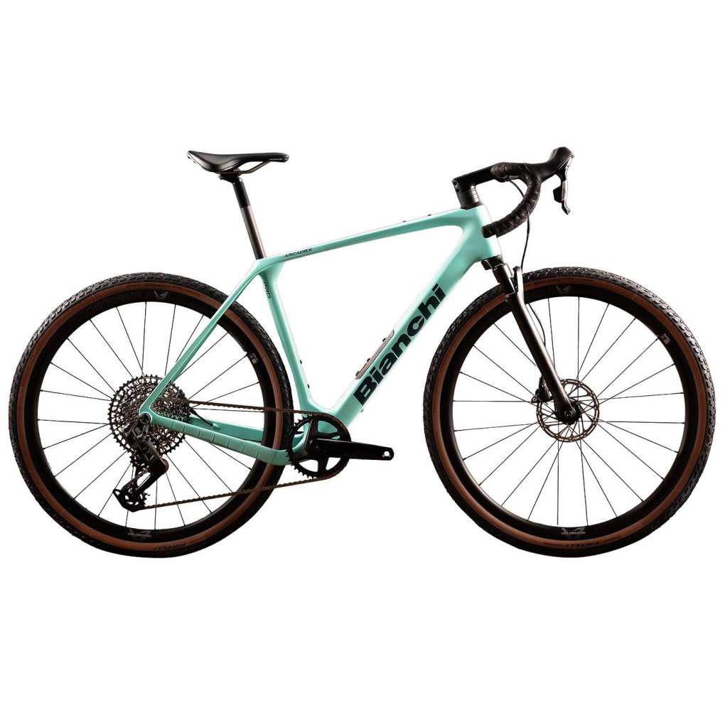 ytb82iaf-1-bianchi-arcadex-pro-ck16-1904387.jpg Bianchi ARCADEX PRO - GX - Carbon Gravel Bike - 2025 - CK16 / green water matt - Image 1