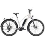 Diamant Zing Trip Core (Midstep) 545Wh - 27.5" Electric City Bike - 2025 - baumwollweiss metallic